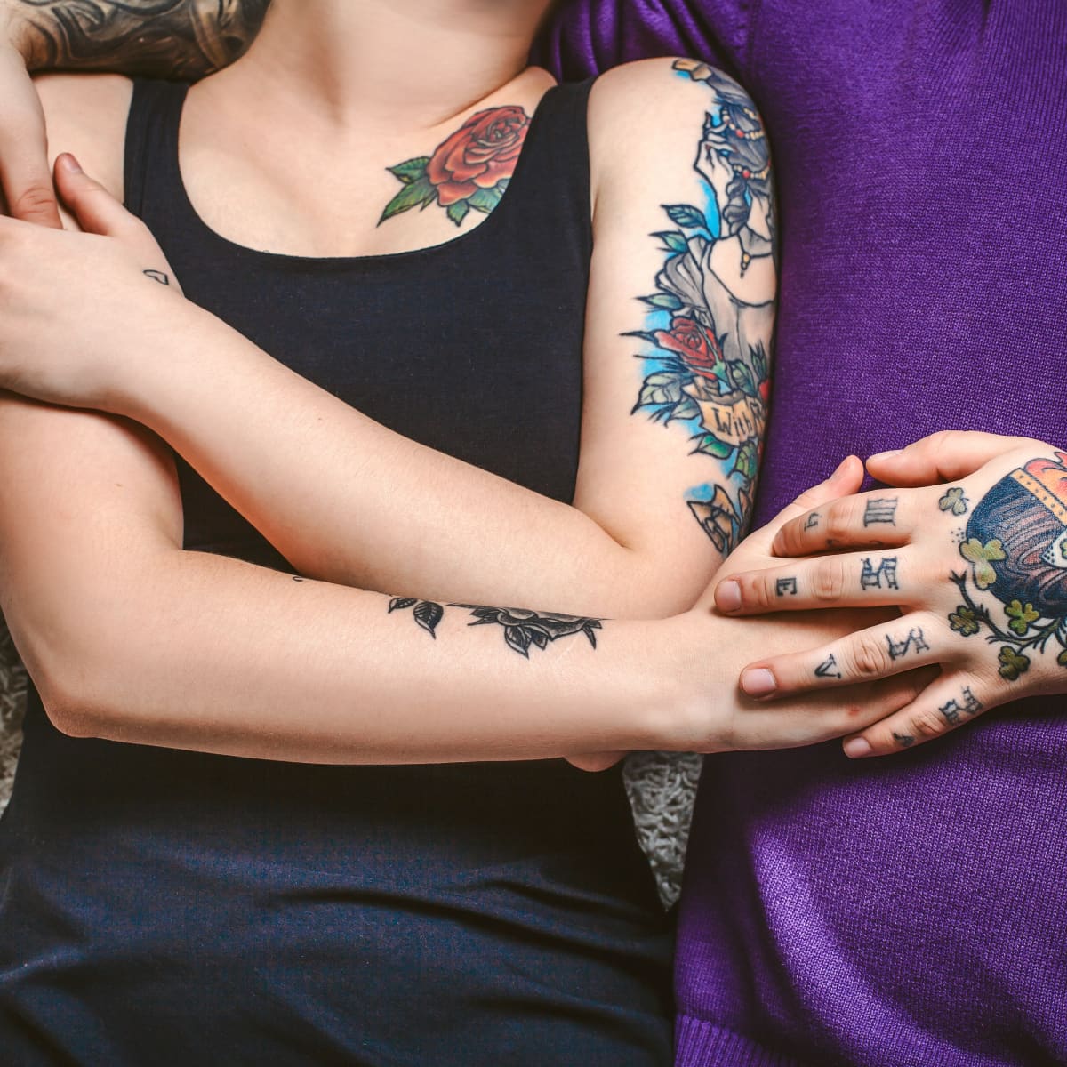 Husband's dedication tattoo for wife — LuckyFish, Inc. and Tattoo Santa  Barbara