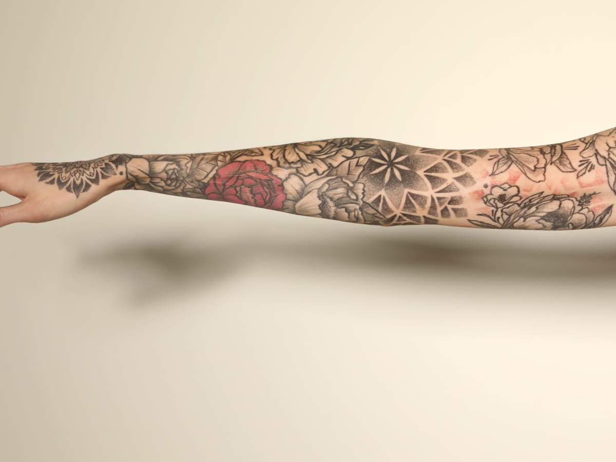 1pc Animal Wolf Women Waterproof Temporary Tattoos Fake Tattoo Stickers Arm  Forearm Cool Art Geometric - Temporary Tattoos - AliExpress
